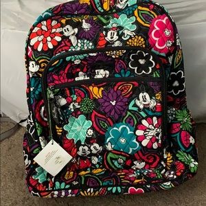 Vera Bradley-Mickey Magical Blooms Campus Backpack